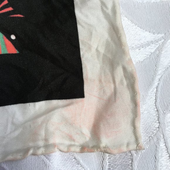 Laurence & Chico Scarf 34" Square Psychedelic - Picture 9 of 9